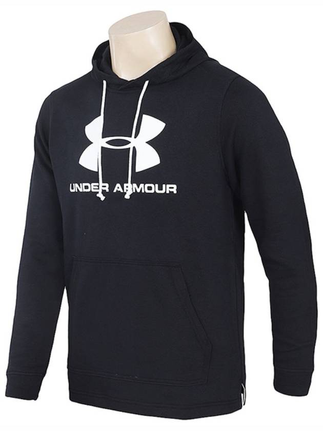 Sports style terry logo hoodie 1348520 001 - UNDER ARMOUR - BALAAN 1