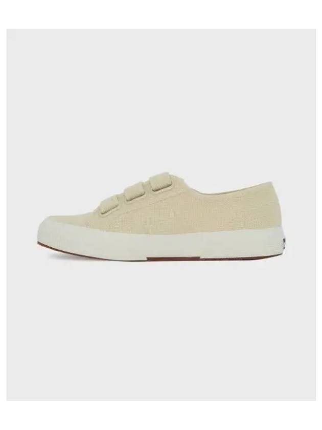 Superga 2750 Cotou Velcro Beige Eggshell - SUPERGA - BALAAN 1