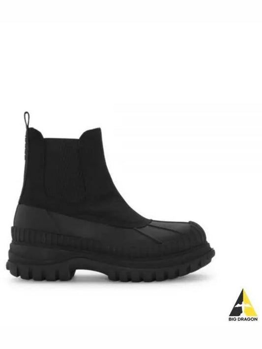 Outdoor Chelsea Boots Black - GANNI - BALAAN 2