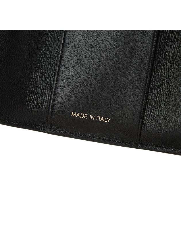 Logo Leather Half Wallet Grey - MARNI - BALAAN 9