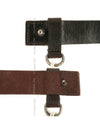 Buckleless Skinny Leather Belt Black - DSQUARED2 - BALAAN 5