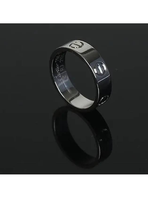 18K 750 white gold love ring No 14 - CARTIER - BALAAN 4