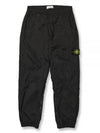 Nylon Metal Econyl Chino Straight Pants Black - STONE ISLAND - BALAAN 2