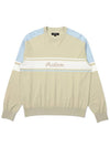 Color block signature knit BEIGE MAN - MALBON GOLF - BALAAN 1