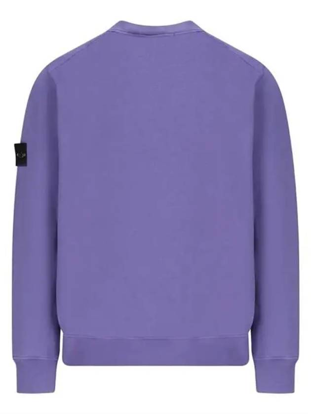 Wappen Patch Garment Dyed Sweatshirt Lavender - STONE ISLAND - BALAAN 3