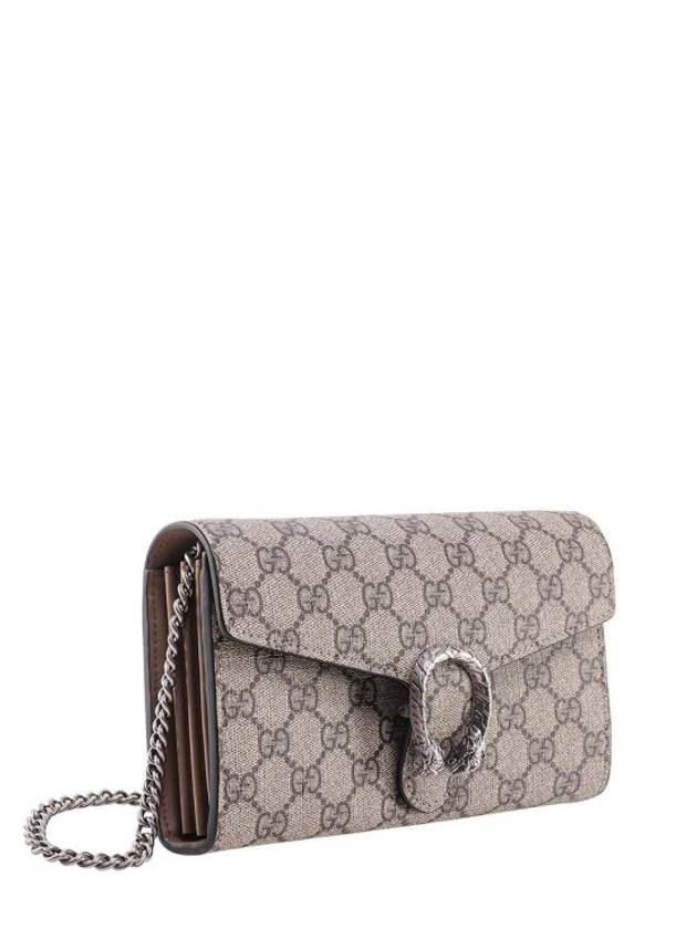 Dionysus GG Chain Shoulder Bag Beige Ebony - GUCCI - BALAAN 4