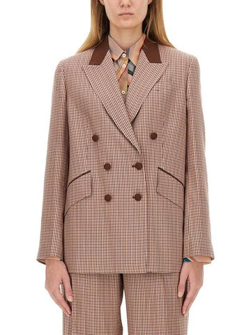 Ps Paul Smith Double-Breasted Jacket - PAUL SMITH - BALAAN 1