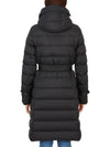 Women's Double Breasted Hooded Padded Black - BURBERRY - BALAAN 7