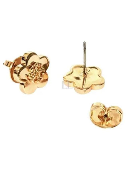 Kira Flower Stud Earring Gold - TORY BURCH - BALAAN 2