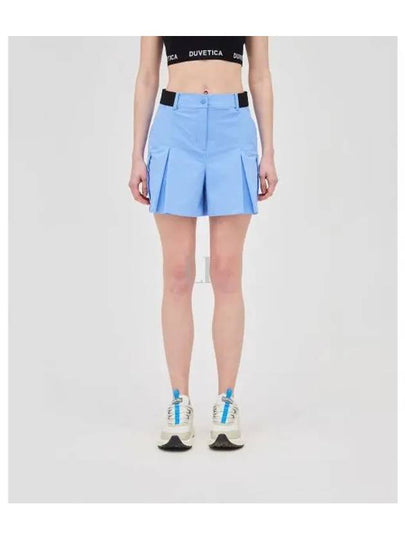 Matil Flap Pocket Shorts Sky Blue - DUVETICA - BALAAN 2