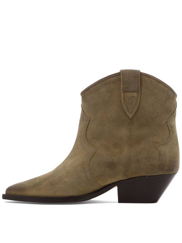 Dewina Suede Western Middle Boots Brown - ISABEL MARANT - BALAAN 4