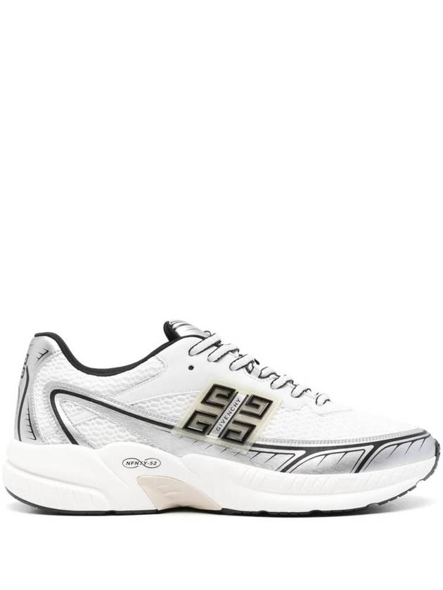 NFNTY-52 Low Top Sneakers Silver - GIVENCHY - BALAAN 2