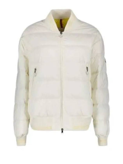 Women s Argo Down Bomber Jacket Off White - MONCLER - BALAAN 2