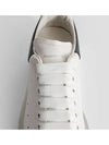 Oversized Clear Sole Low Top Sneakers Black White - ALEXANDER MCQUEEN - BALAAN 7