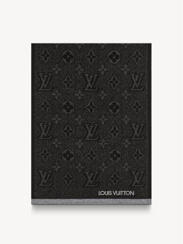 My Monogram Eclipse Scarf Black - LOUIS VUITTON - BALAAN 5