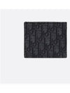 Wallet Black  Oblique Jacquard - DIOR - BALAAN 3