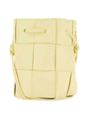 Intrecciato Cassette Small Bucket Bag Yellow - BOTTEGA VENETA - BALAAN 4