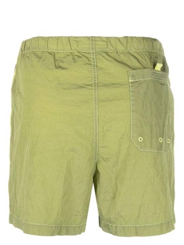 Swimming Nylon Trunk Shorts Lemon Green - STONE ISLAND - BALAAN 3