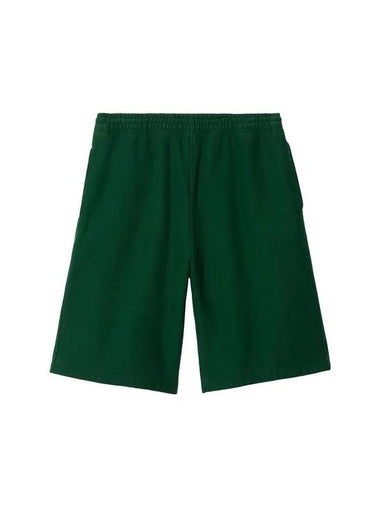 Cotton Shorts Green 8081232 - BURBERRY - BALAAN 1