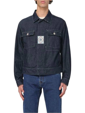 Pocket Denim Jacket Blue - CP COMPANY - BALAAN 1