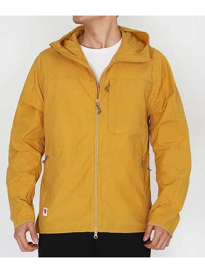 Men's High Cost Windbreaker Yellow - FJALL RAVEN - BALAAN 2