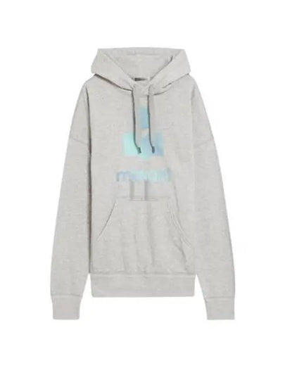 Miley Big Logo Hoodie Grey - ISABEL MARANT - BALAAN 2