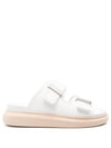 Logo Slippers White - ALEXANDER MCQUEEN - BALAAN 2