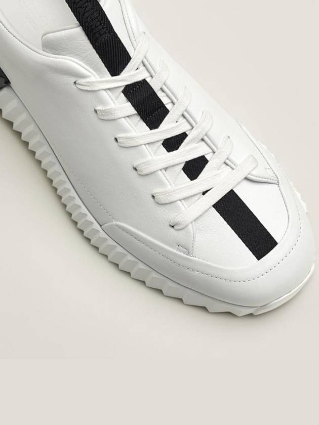 Jump Low Top Sneakers White - HERMES - BALAAN 10