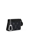 Voyage Key Pouch Black - LOUIS VUITTON - BALAAN 4