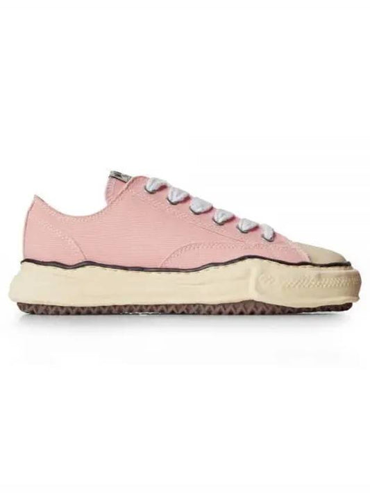 MAISON A09FW733 PINK Peterson OG Sole Canvas Low Top Sneakers - MIHARA YASUHIRO - BALAAN 2