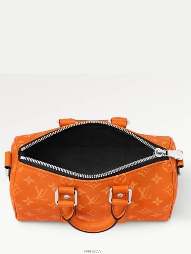 Keepall Bandouliere 25 Tote Bag Orange - LOUIS VUITTON - BALAAN 4