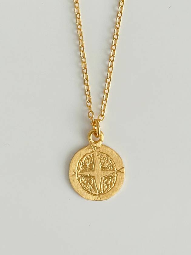 Medallion 04 Necklace Gold - ELYONA - BALAAN 1