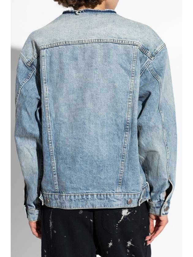 R13 Denim Jacket With Vintage Effect, Women's, Blue - R13 - BALAAN 4