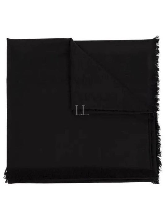 Large Monogram Square Scarf 737930 3YN211000 B0010536523 - SAINT LAURENT - BALAAN 2