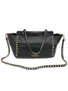 Black Calfskin Gold Plated Small Rockstud Shopper 2WAY JW2B0037BOL - VALENTINO - BALAAN 3