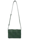 Intrecciato Cassette Cross Bag Green - BOTTEGA VENETA - BALAAN 8