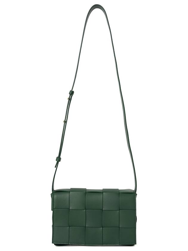 Intrecciato Cassette Cross Bag Green - BOTTEGA VENETA - BALAAN 8