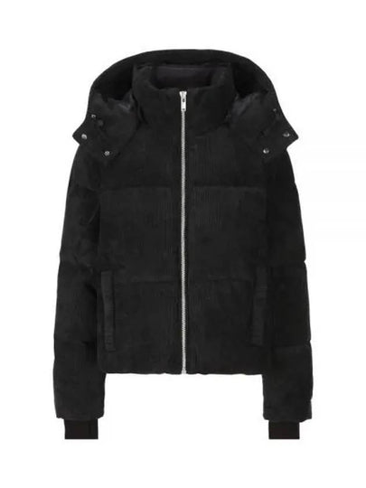 Corduroy Comptoir Bomber Padding Black - MOOSE KNUCKLES - BALAAN 2