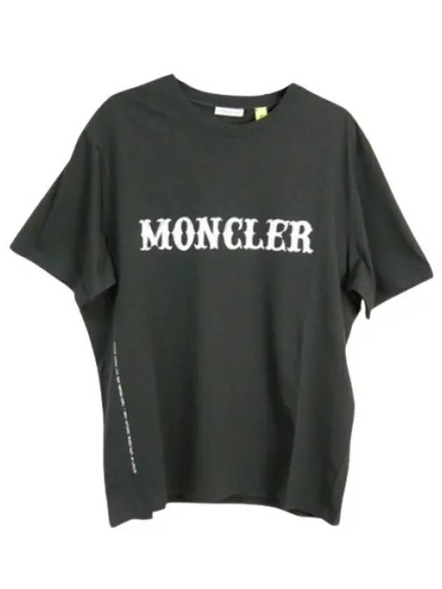 104259 Fragment Logo Tee 8C00001 M2350 999 - MONCLER - BALAAN 1