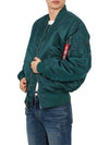 MA 1 Reversible Bomber Jacket Navy - ALPHA INDUSTRIES - BALAAN 9