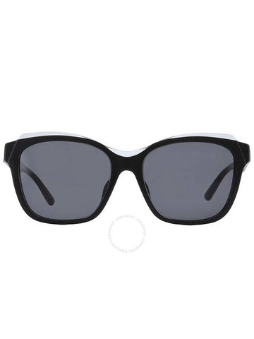 Emporio Armani Dark Grey Square Ladies Sunglasses EA4209F 605187 56 - EMPORIO ARMANI - BALAAN 1