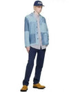 30 points classic fit patchwork chambray shirt blue - POLO RALPH LAUREN - BALAAN 2