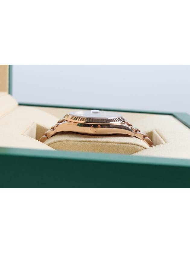 Rolex Day Date Rose Gold Olive Green 23 Years - ROLEX - BALAAN 5