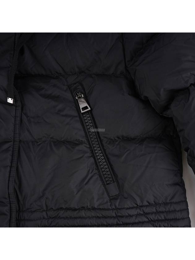 Aphroti Long Down Padded Jacket Black - MONCLER - BALAAN 8