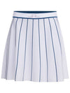 Bay Knit Golf Skirt White - J.LINDEBERG - BALAAN 1