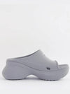 Pool Platform Slipper Grey - BALENCIAGA - BALAAN 6