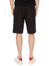 Cargo Bermuda Shorts Black - STONE ISLAND - BALAAN 6