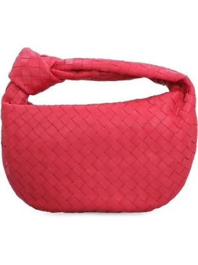 Teen Jodie Intrecciato Leather Tote Bag Pink - BOTTEGA VENETA - BALAAN 2