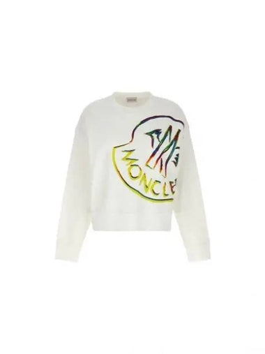 8G00030 899TR 033 Logo Sweatshirt - MONCLER - BALAAN 1