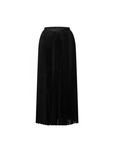 Pleated silk skirt 1AGGRN - LOUIS VUITTON - BALAAN 1